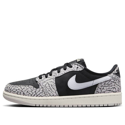 (WMNS) Air Jordan 1 Retro Low OG 'Black Cement' CZ0775-001