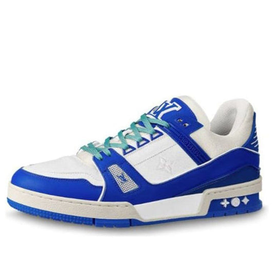 LOUIS VUITTON Trainer Sneakers 'White Blue' 1A813N