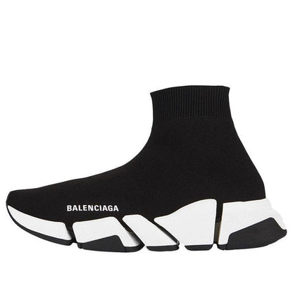 Balenciaga Speed 2.0 Sneaker 'Black White' 617239W2DB21015