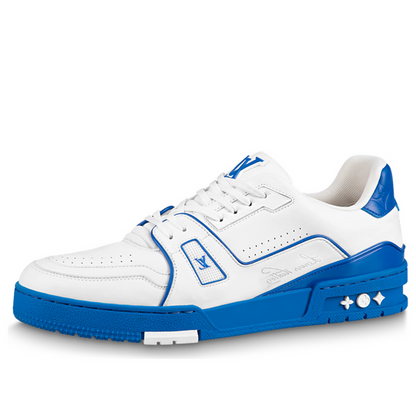 LOUIS VUITTON LV Trainer Sneakers 'White Blue Red' 1ABG7E