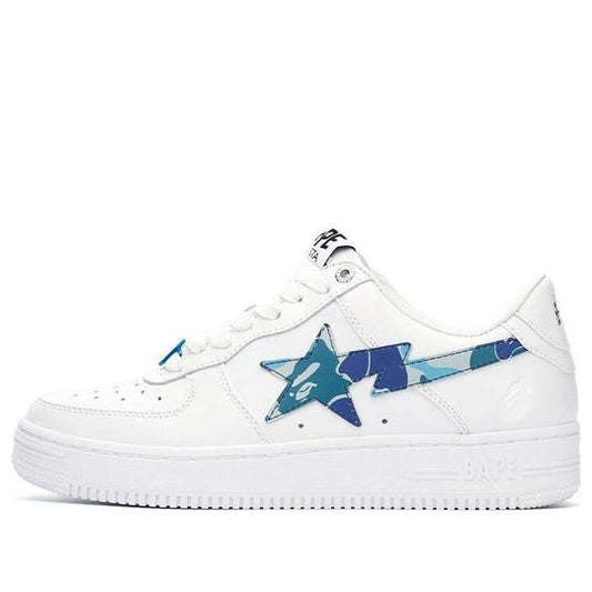 (WMNS) A BATHING APE Bape Sta Abc Camo 'White Blue' 1I70-291-004-BLUE