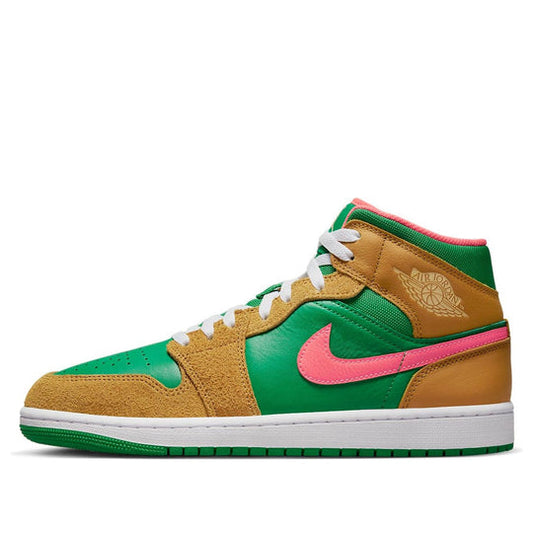 Jordan Air Jordan 1 Mid 'Wheat Watermelon' DX4332-700