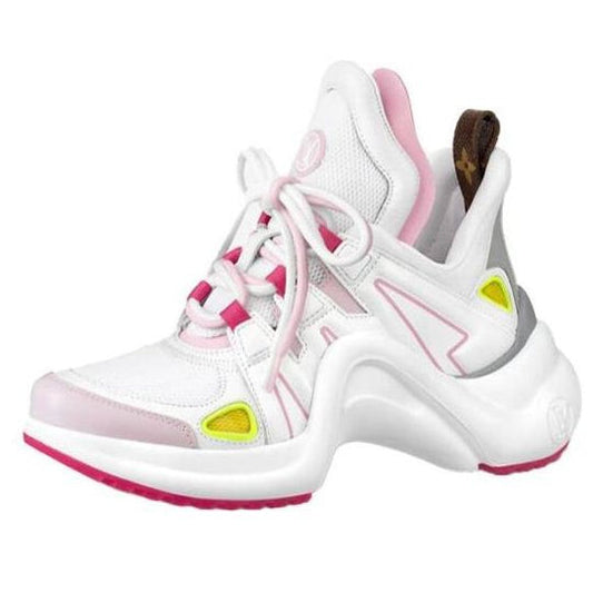(WMNS) LOUIS VUITTON Archlight 1.0 Sneakers 'White Pink Red' 1A9511