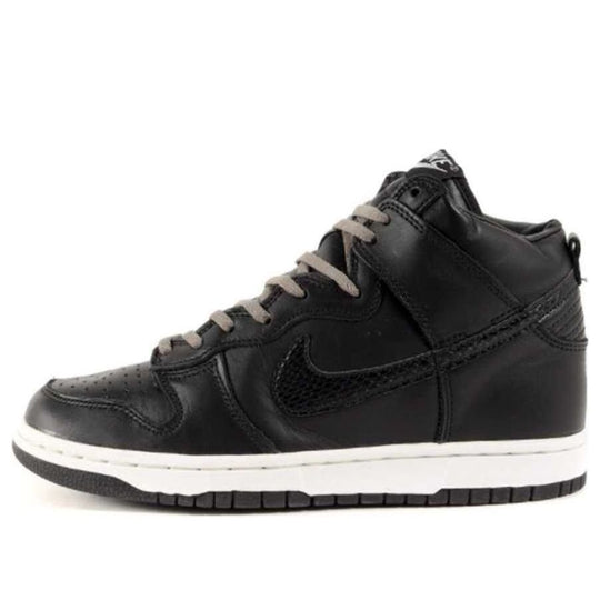 Nike x Stussy Dunk High Plus B 'Black' 302763-001