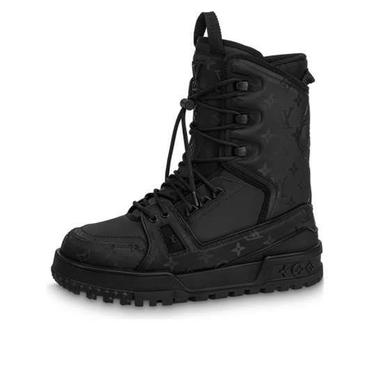 LOUIS VUITTON LV Trainer Snow Snow Boots 'Black' 1AAS83
