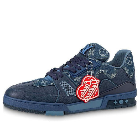 LOUIS VUITTON x Nigo LV Trainers 'Blue Denim' 1A9IQ1