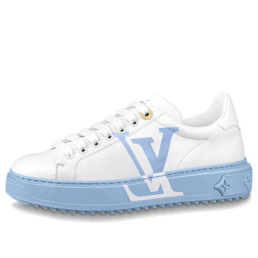 (WMNS) LOUIS VUITTON Time Out Sneakers 'White Blue' 1A8MZ7