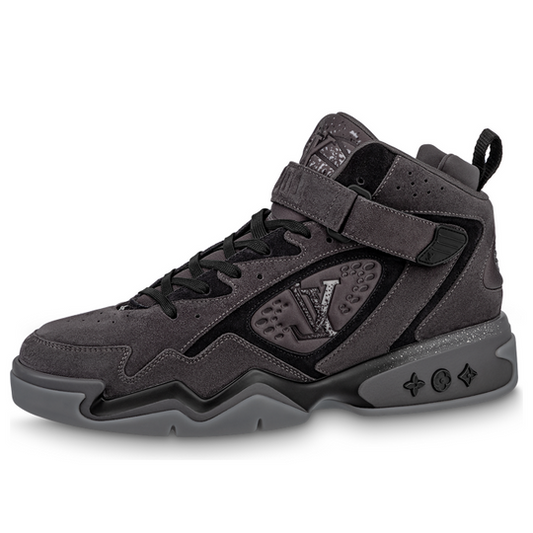 LOUIS VUITTON Trainer 2 Ankle Sneakers 'Grey' 1AB8U4