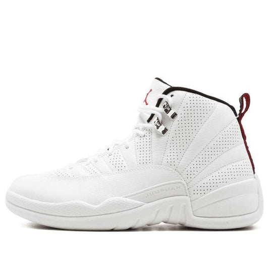 Air Jordan 12 Retro 'White Red Black' 130690-163B