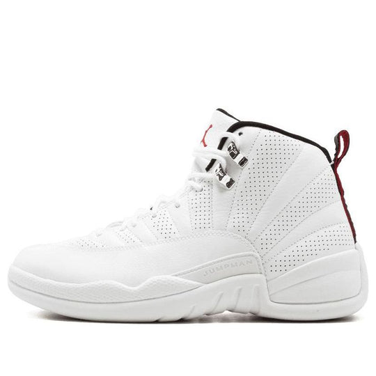 Air Jordan 12 Retro 'White Red Black' 130690-163B