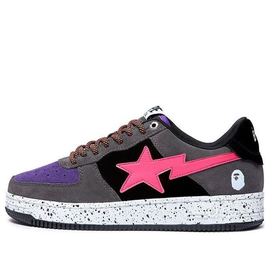 A BATHING APE Bape Sta 'Dark Grey Purple Pink' 1I20-191-008-GP