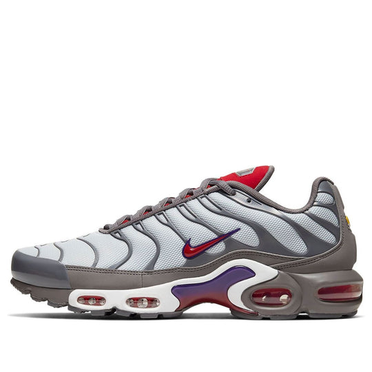 Nike Air Max Plus 'Metallic Platinum Gym Red Gunsmoke' 852630-041
