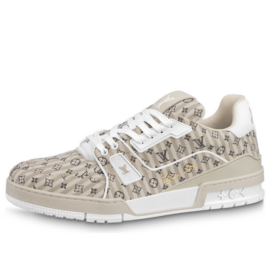 LOUIS VUITTON LV Trainer Sneakers 'Beige Monogram' 1ABG0J