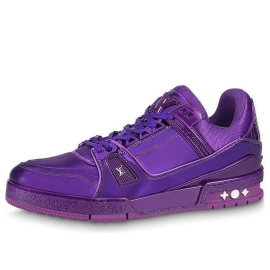 LOUIS VUITTON LV Trainer Sneakers 'Purple' 1AA46V