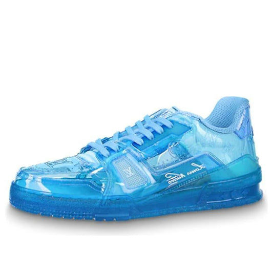 LOUIS VUITTON Trainer Sneakers 'Blue PVC' 1A8KK4