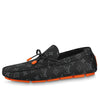LOUIS VUITTON LV Driver Moccasins Shoes 'Black Monogram with Red' 1AAF38