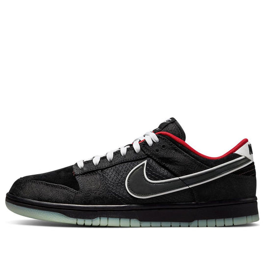 Nike x LPL Dunk Low 'Black White Red' DO2327-011