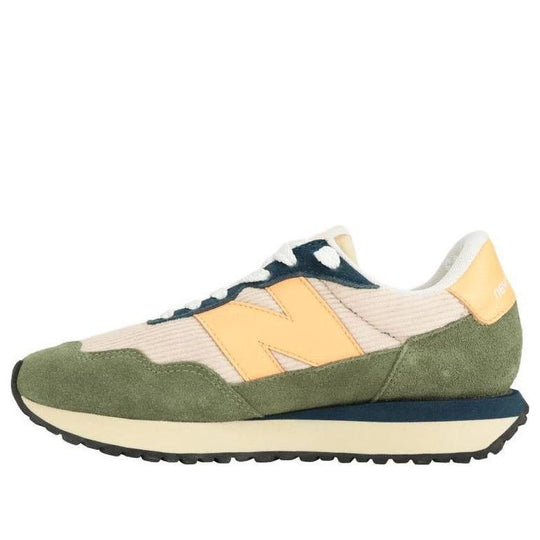 (WMNS) New Balance 237 'Dark Green White Yellow' WS237CF1