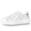 (WMNS) LOUIS VUITTON Time Out Sneakers 'White with Silver Monogram' 1A8TAI