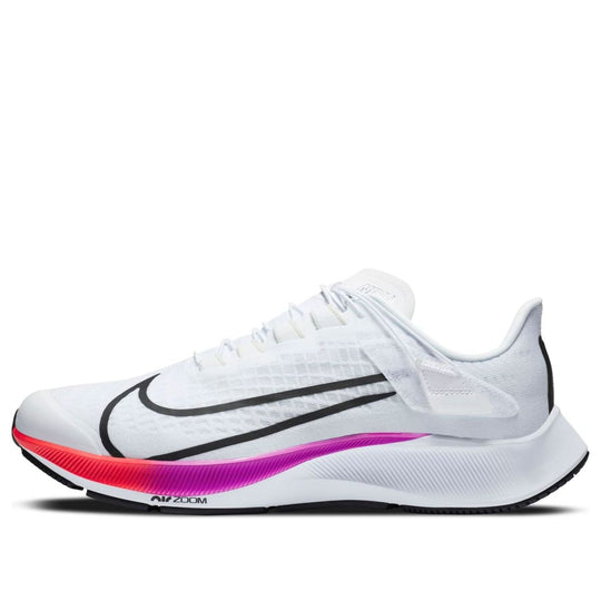 Nike Air Zoom Pegasus 37 FlyEase Extra Wide 'White Multi-Color' CK8446-100