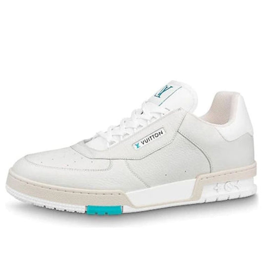 LOUIS VUITTON Trainer Sneakers 'Light Grey White Teal' 1A816H