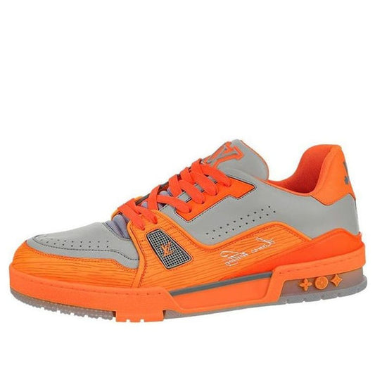 LOUIS VUITTON Trainer Sneakers 'Orange' 1AA6T7