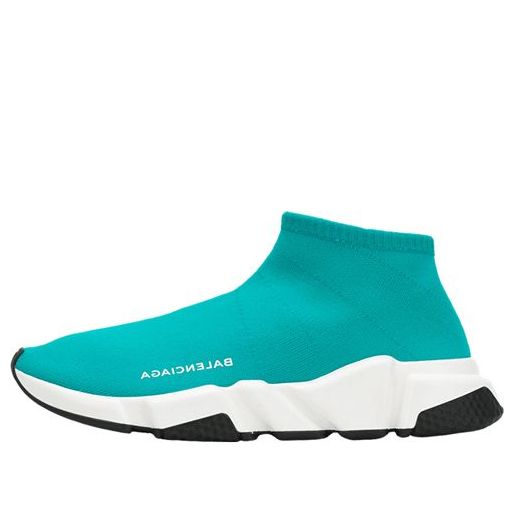 (WMNS) Balenciaga Speed Trainer Low 'Turqoise' 490666W05G04601