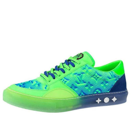 LOUIS VUITTON Ollie Richelieu Sneakers 'Green' 1A9UYP