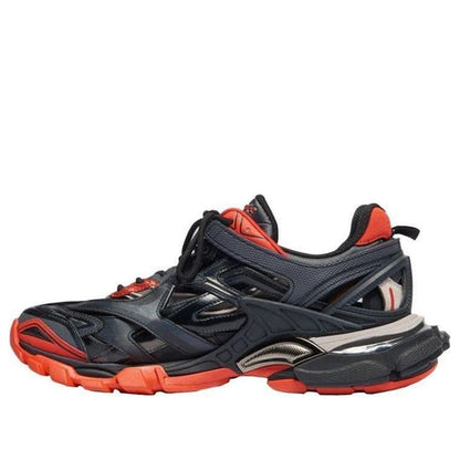Balenciaga Track.2 Trainer 'Black Red Grey' 568614W2GN31350