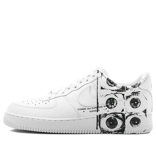 Nike x Supreme x COMME des GARCONS Air Force 1 Low 'Eyes' 923044-100