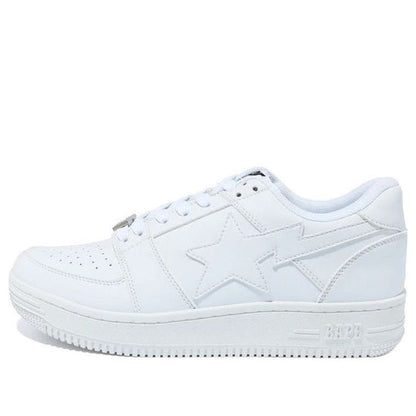 A BATHING APE Bape STA Low M2 'All White' 1F70-191-006-WHT