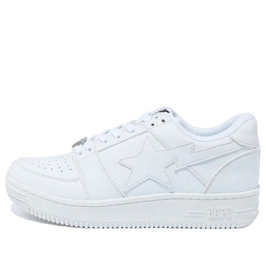 A BATHING APE Bape STA Low M2 'All White' 1F70-191-006-WHT