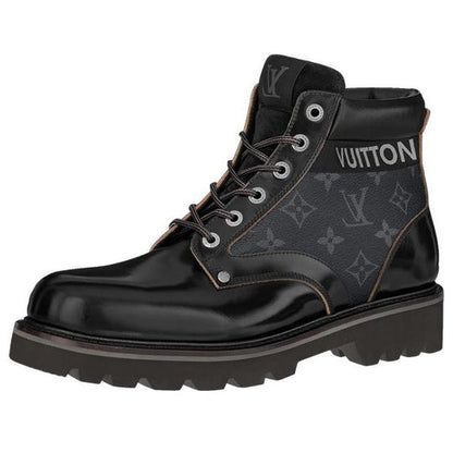 LOUIS VUITTON Oberkampf Ankle Sneakers 'Monogram Black' 1A8ZG1