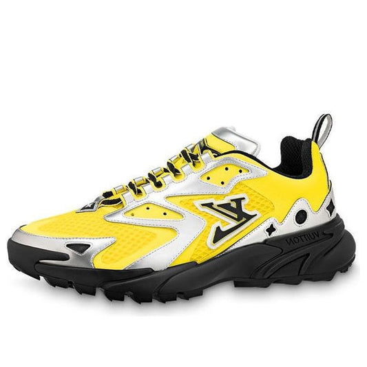 LOUIS VUITTON LV Runner Tatic Sneakers 'Yellow Silver' 1AA3A6