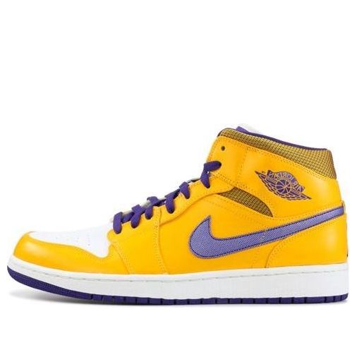 Air Jordan 1 Mid 'Lakers' 554724-708