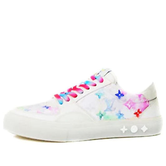 LOUIS VUITTON Ollie Sneakers 'White with Colorful Monogram' 1A8SGT