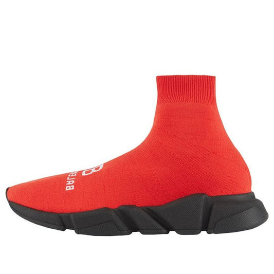 Balenciaga Recycled Speed Sneaker 'Red Black' 617238W2A516010