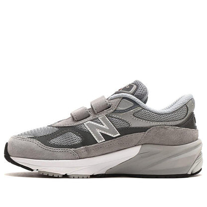 (PS) New Balance 990v6 Hook & Loop Little Kids 'Castlerock' PV990GL6