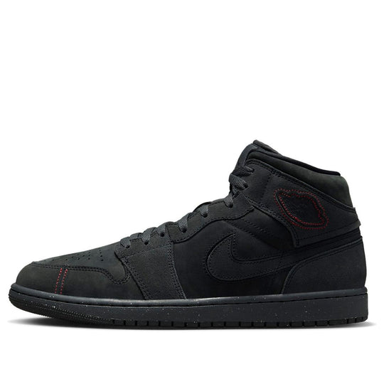 Air Jordan 1 Mid SE Craft 'Dark Smoke Red' FD8634-001