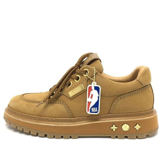 LOUIS VUITTON x NBA Abbesses Derby Sneakers 'Tan' 1A8FNX