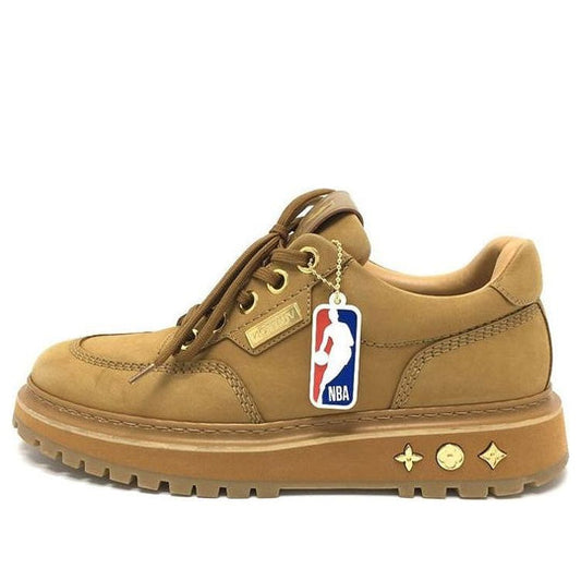 LOUIS VUITTON x NBA Abbesses Derby Sneakers 'Tan' 1A8FNX