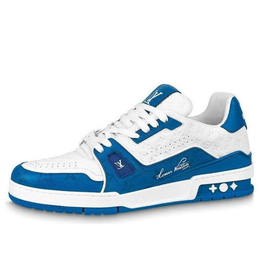 LOUIS VUITTON LV Trainers 'White Blue' 1AANEV