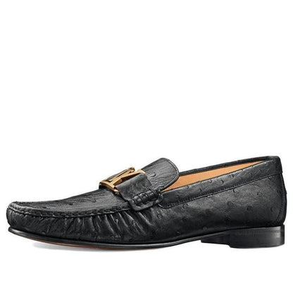 LOUIS VUITTON Montaigne Loafers 'Black Logo Monogram' 1A3YEI