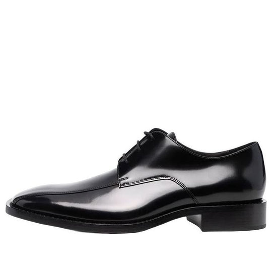 Balenciaga Rim Hi-Shine Derby Shoes 'Black' 636622WA7B01000