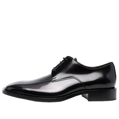 Balenciaga Rim Hi-Shine Derby Shoes 'Black' 636622WA7B01000