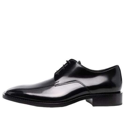 Balenciaga Rim Hi-Shine Derby Shoes 'Black' 636622WA7B01000