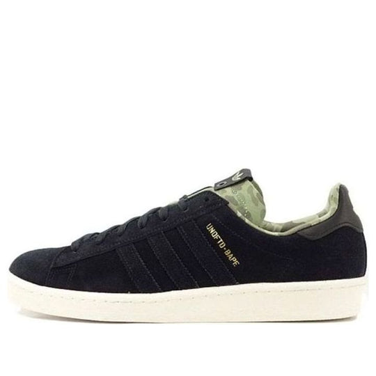 adidas x A Bathing Ape x Undefeated Campus 80s 'Black' Q34750