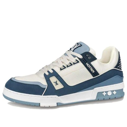 LOUIS VUITTON LV Traainers 'White Blue' 1ABLUP