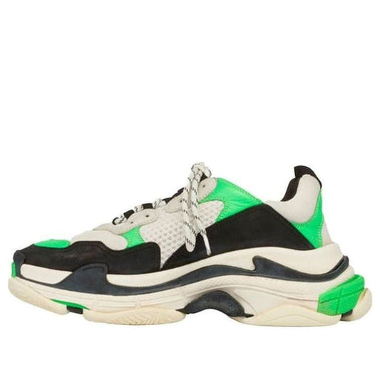 Balenciaga Triple S 'White Green' 536737W09069063