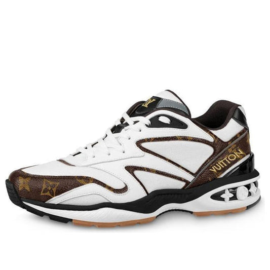 LOUIS VUITTON Trail Sneakers 'White with Monogram Deco' 1A810D